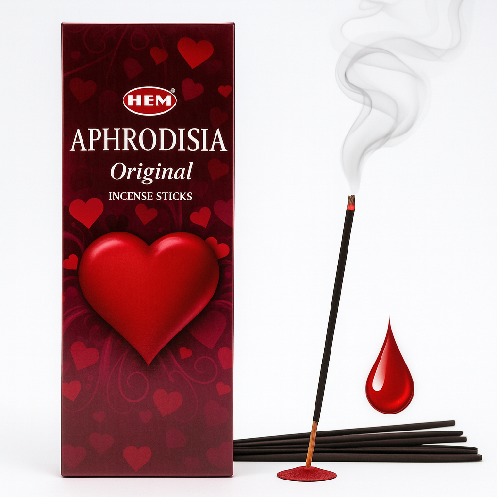 ❤️🔥 Encens HEM Aphrodisiaque – Passion & Séduction
