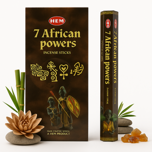 🛡️ Encens HEM 7 African Powers – Protection & Prospérité