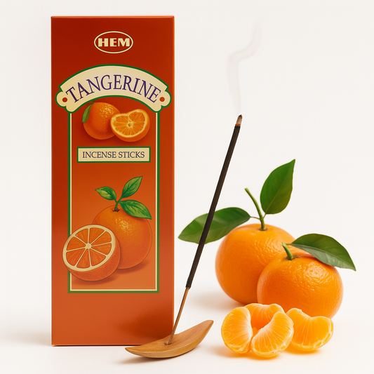 🍊 Encens HEM Mandarine – Fraîcheur & Vitalité