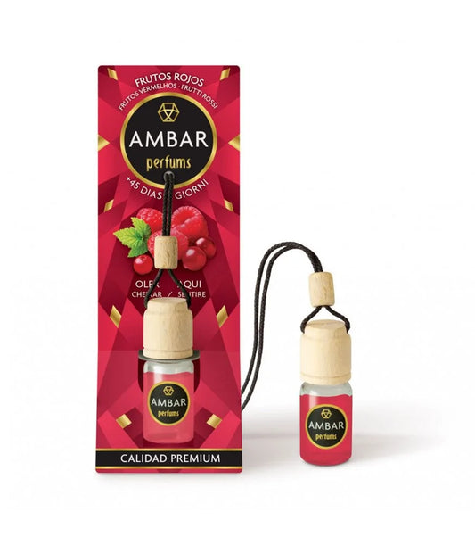 Désodorisant voiture Ambar Fruits rouges  6.5ml