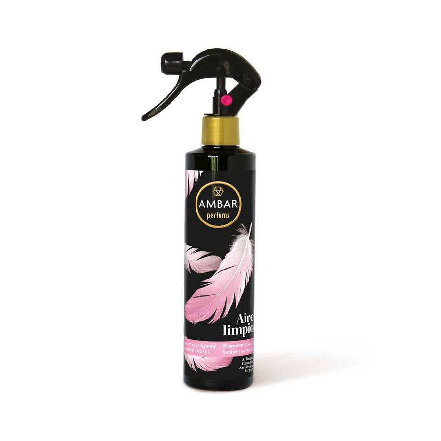 Spray d'ambiance air et tissu Ambar air pure 280ml