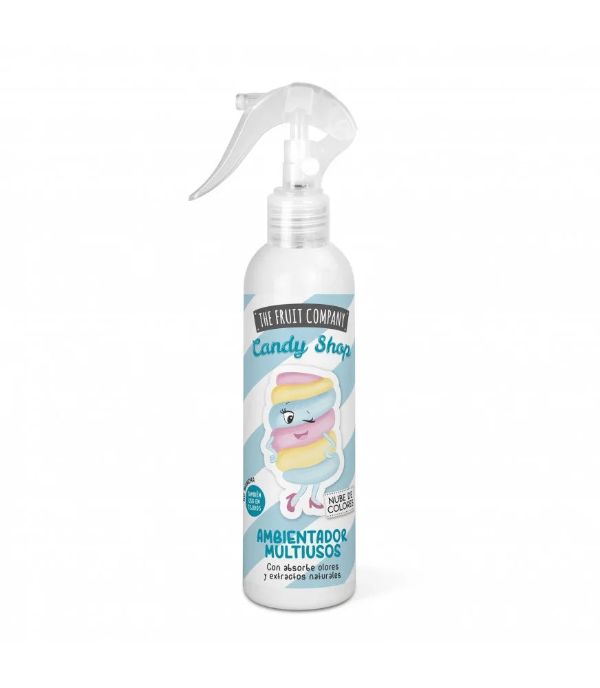 Spray d'ambiance air et tissu The Fruit Company Candy shop marshmallow 200ml