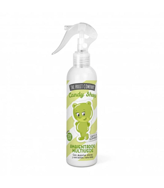 Spray d'ambiance air et tissu The Fruit Company Candy shop ourson guimauve 200ml