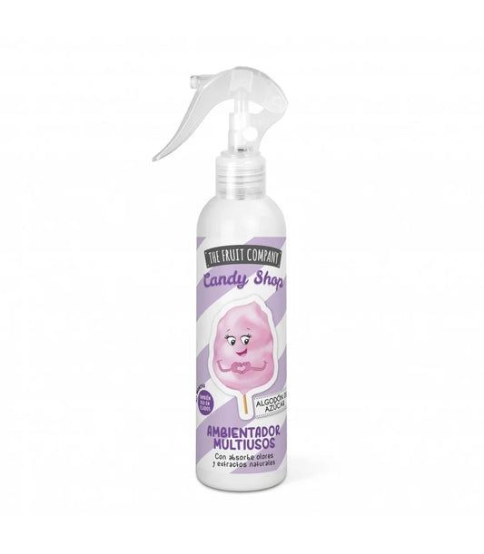 Spray d'ambiance air et tissu The Fruit Company Candy shop barbe à papa 200ml